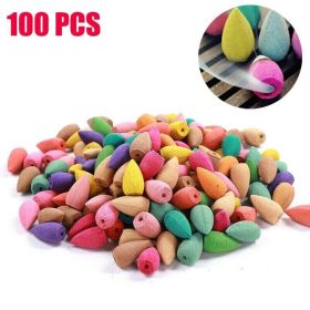 100PCS Incense Burner Cones Backflow Smoke Waterfall Censer Holder Bullet USA