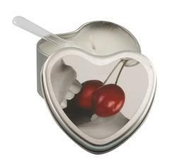 Edible Heart Candle - Cherry