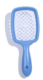 Children's Hollow Diamond Massage Comb (Color: Blue)